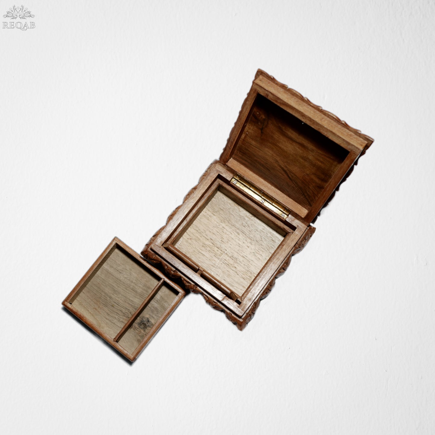 Square Box With Tray