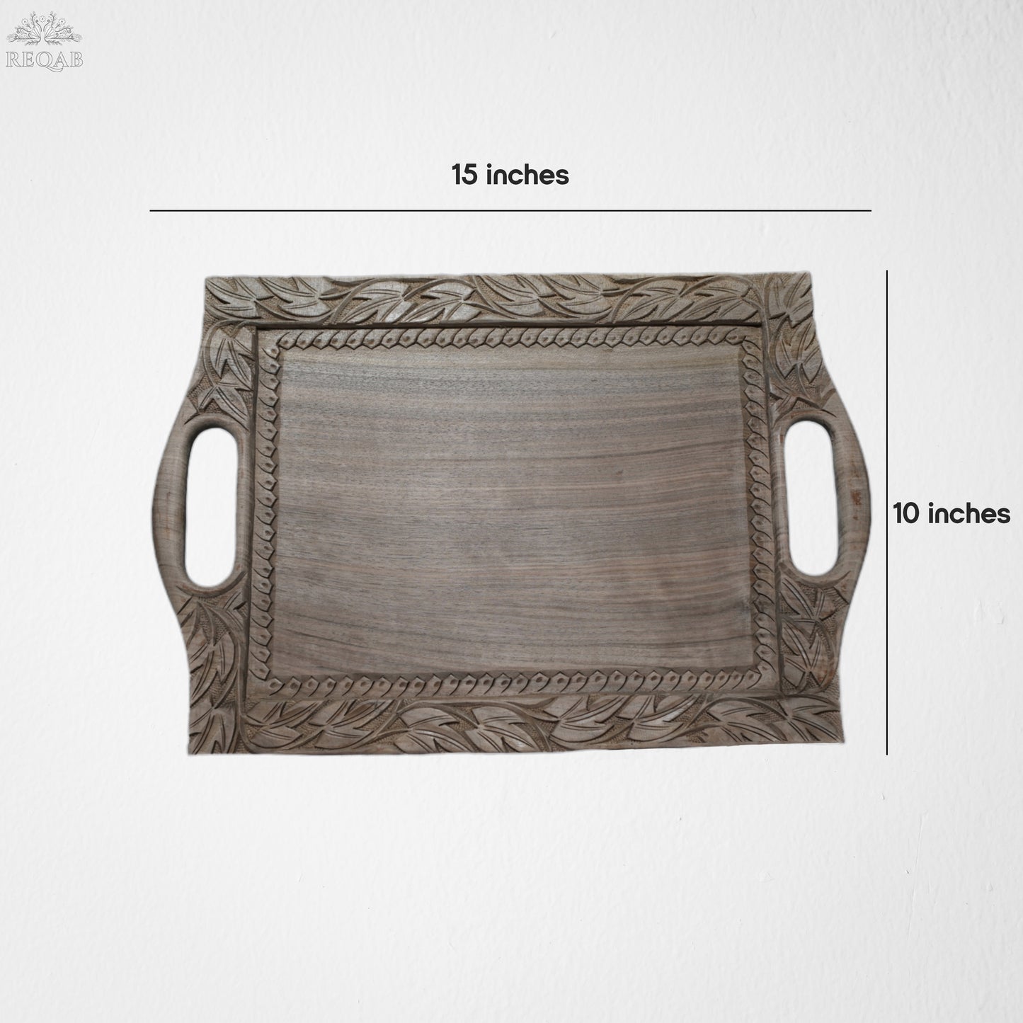 Tray with Chinar Work On Border