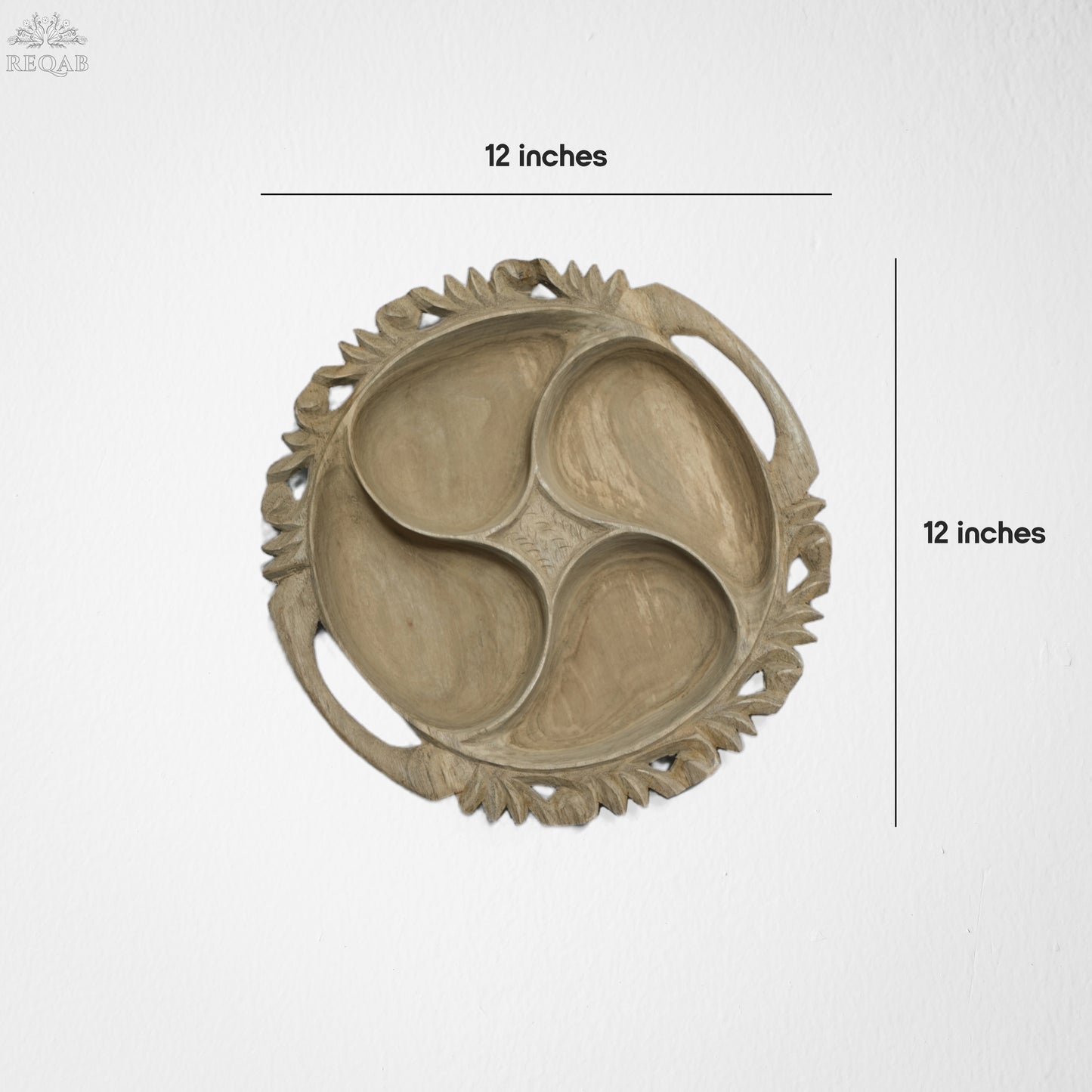 Round Dry Fruit Bowl (4 Part)