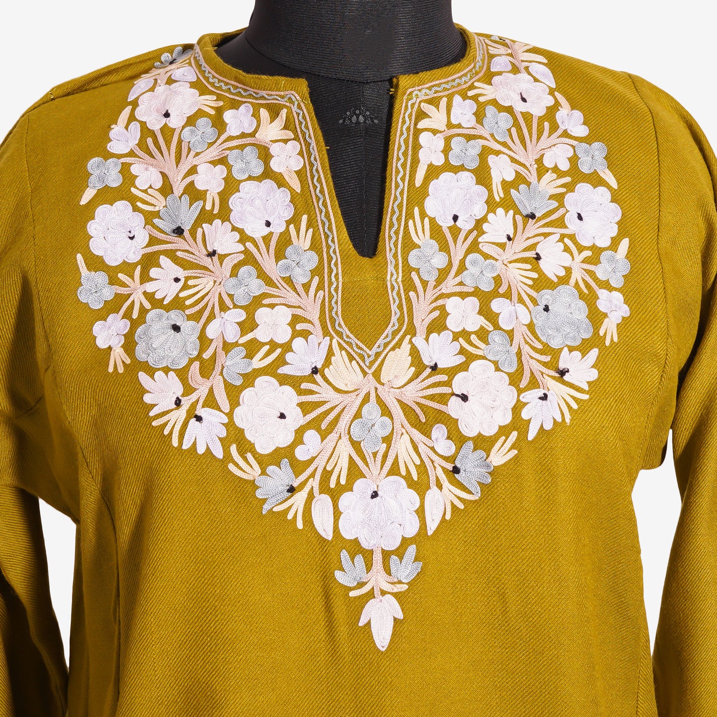Pirate Gold Pheran with Aari Embroidery
