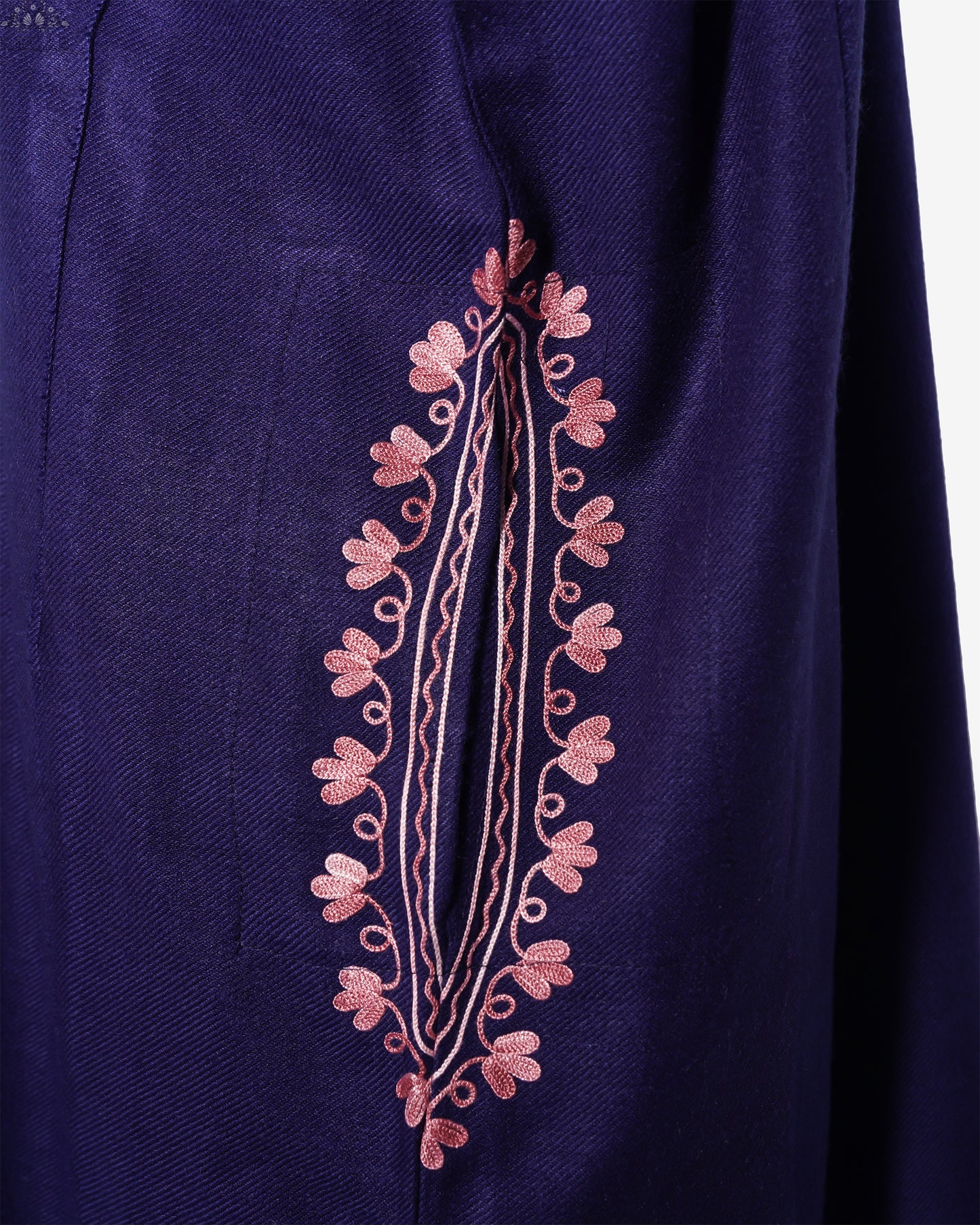 Misty Lagoon Pheran with Aari Embroidery