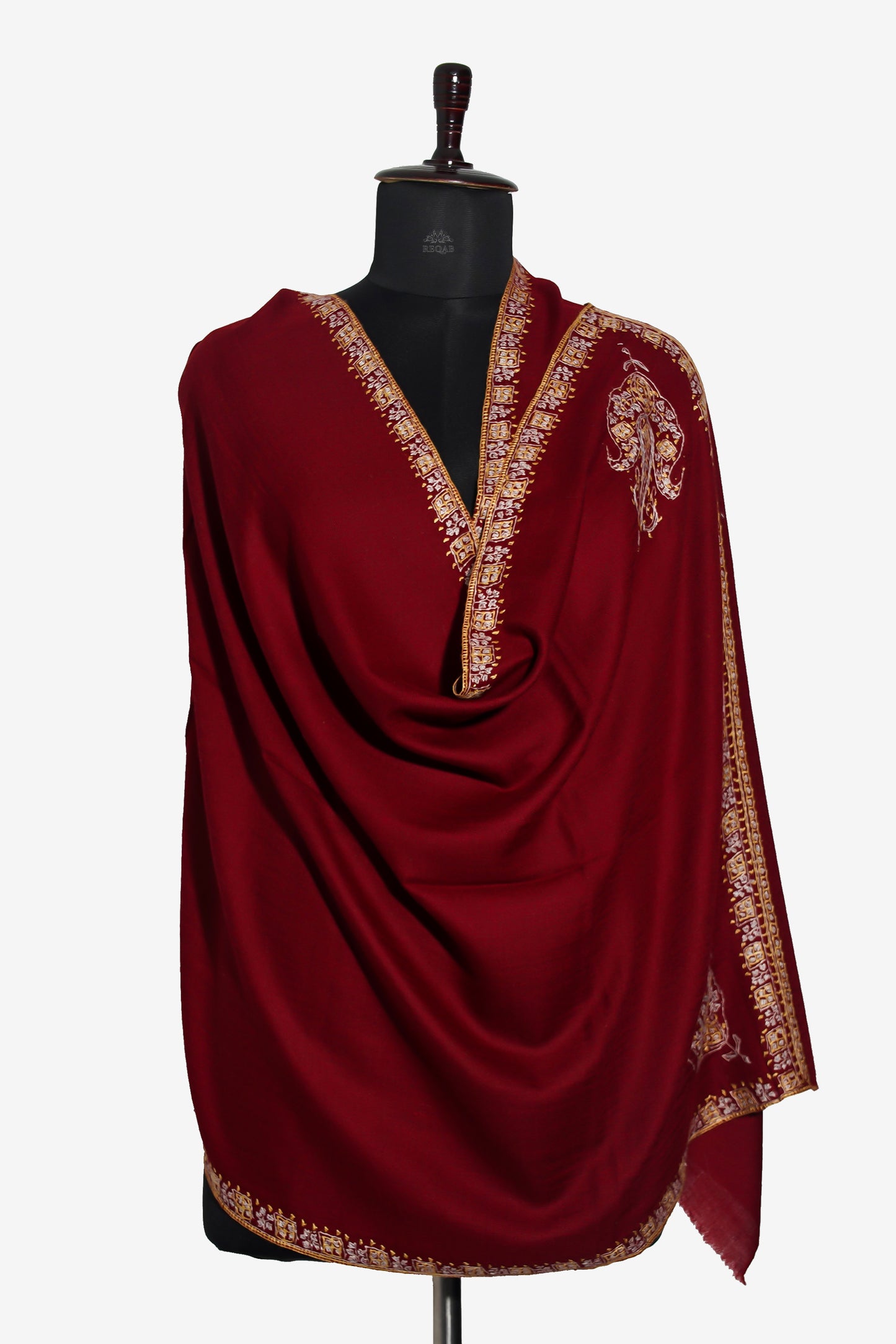 Scarlet Whisper Pashmina Stole