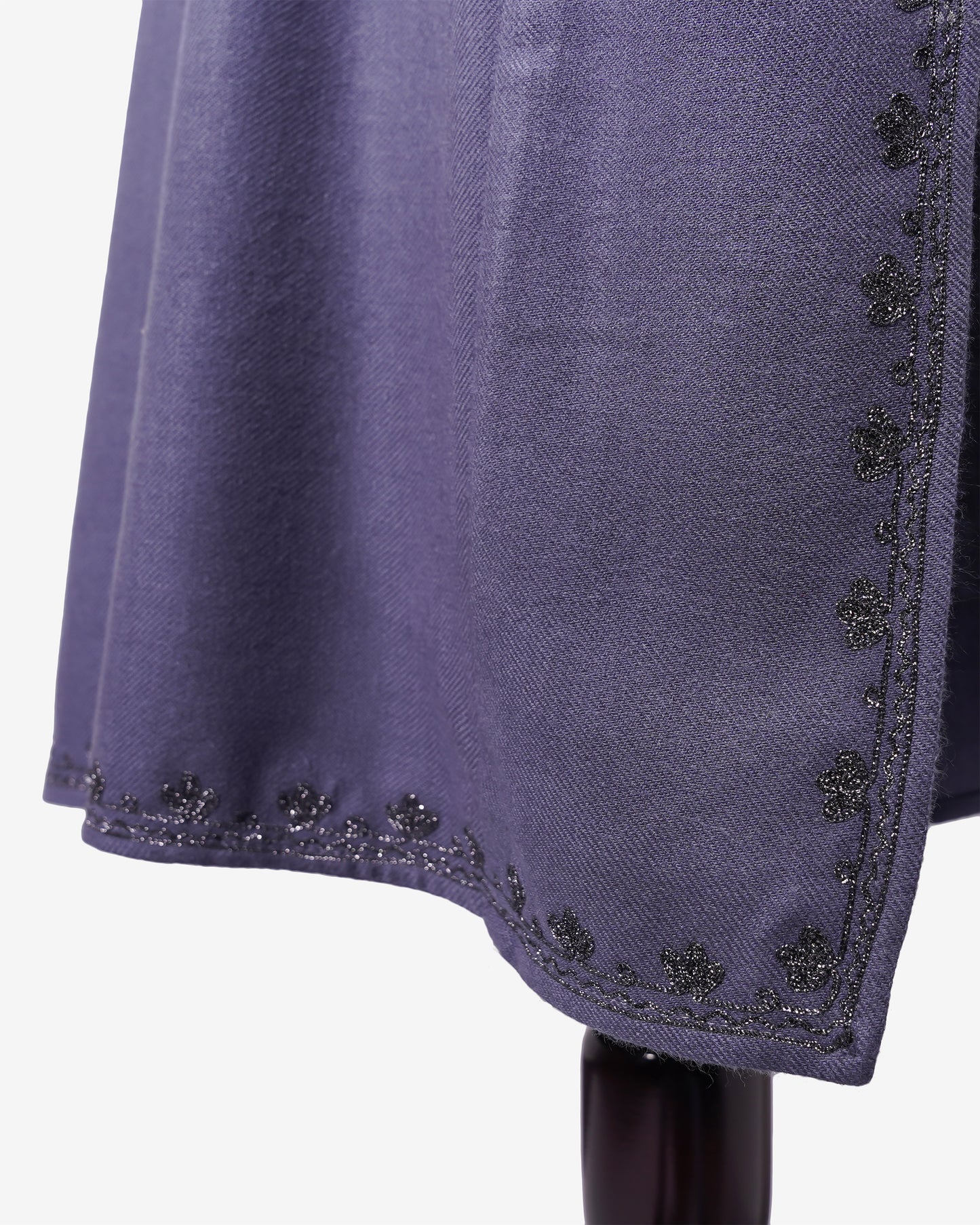 Twilight Fog Pheran with Zari Embroidery