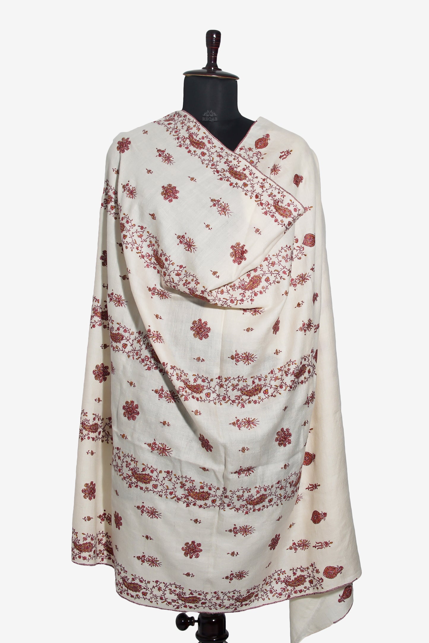 Timberwolf Grey Pashmina Shawl