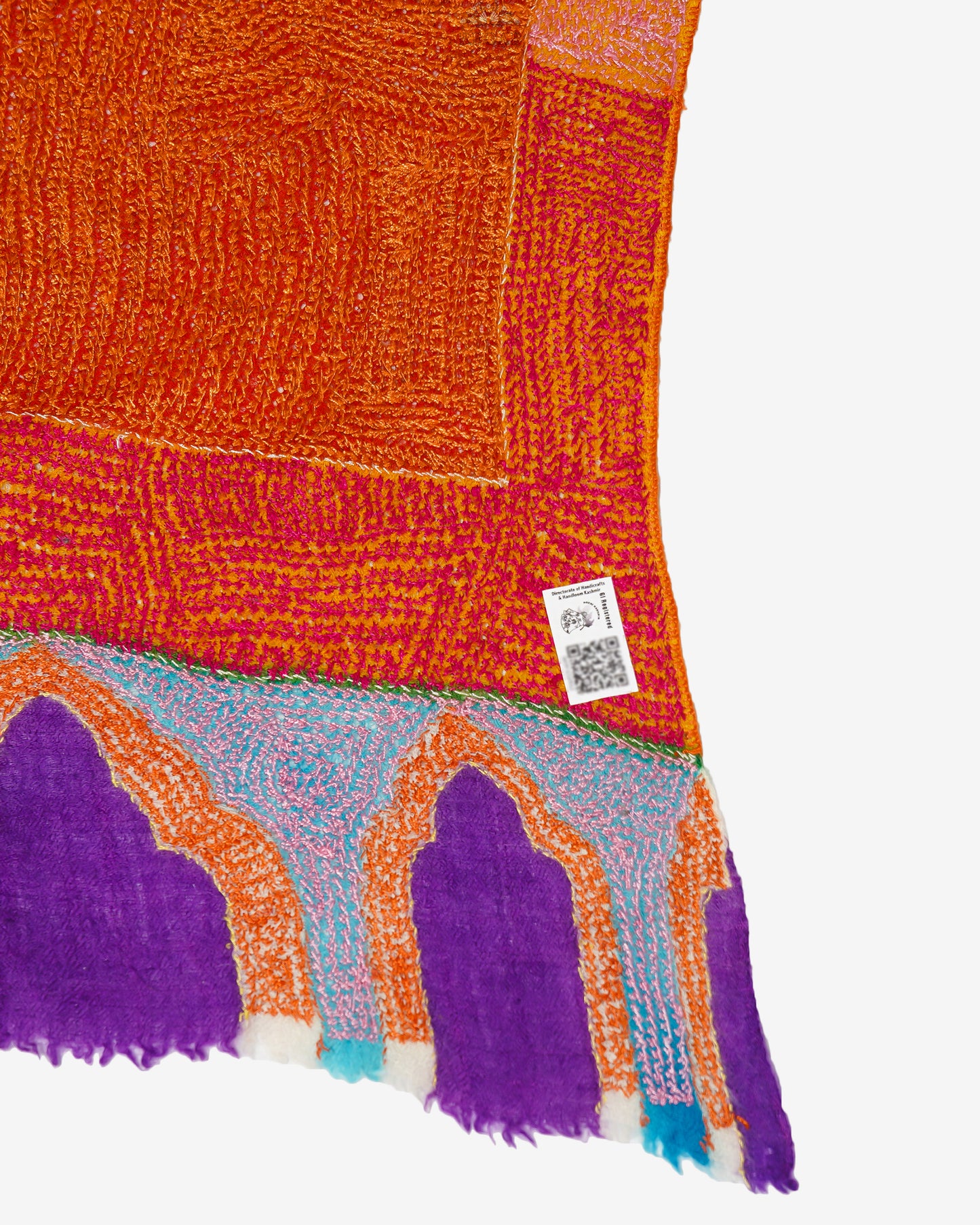 Rusty Fire Towel GI Pashmina Shawl