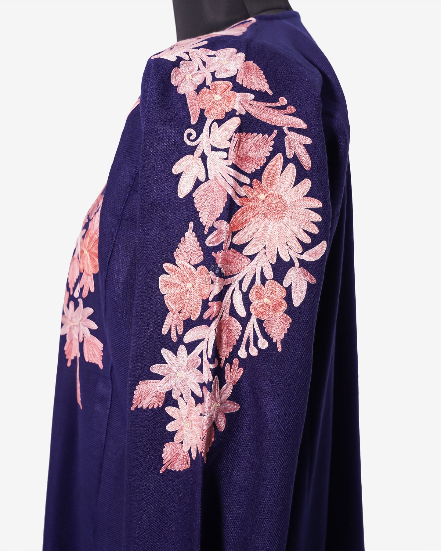Misty Lagoon Pheran with Aari Embroidery