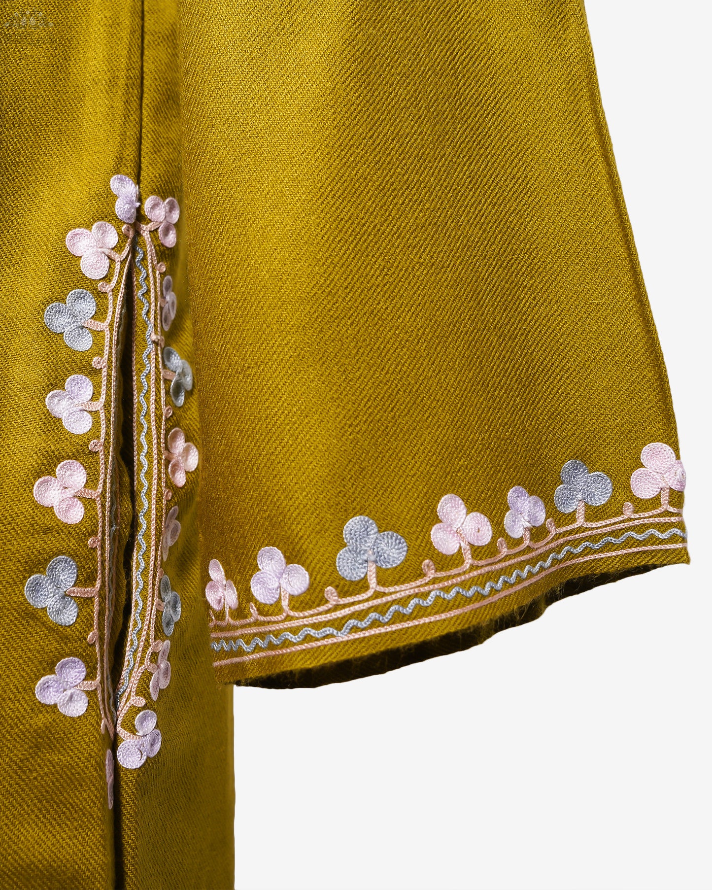 Pirate Gold Pheran with Aari Embroidery