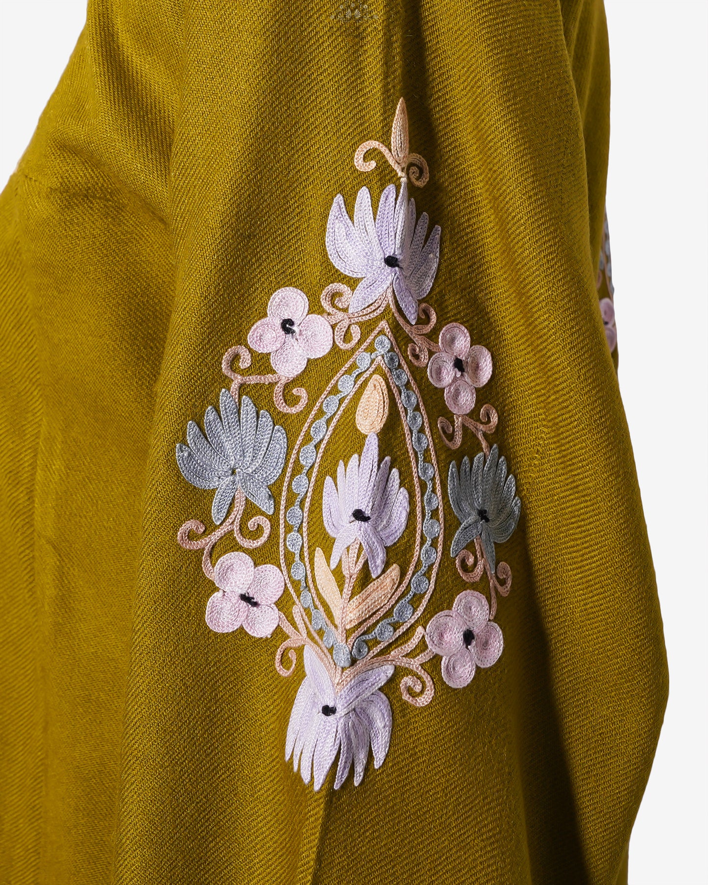 Pirate Gold Pheran with Aari Embroidery