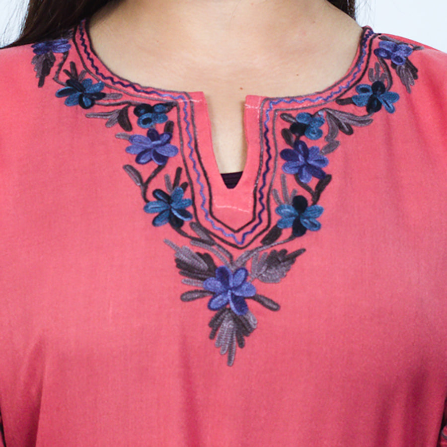 Peach Blossom Summer Cool Kurti