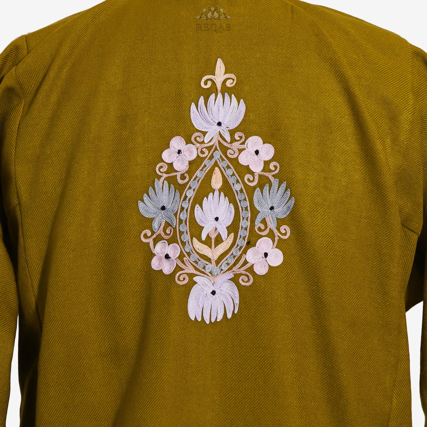 Pirate Gold Pheran with Aari Embroidery