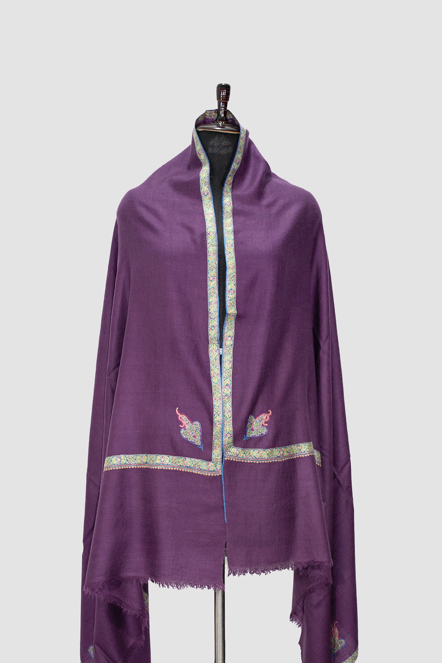 Mulled Wine Hashidar Pashmina Shawl