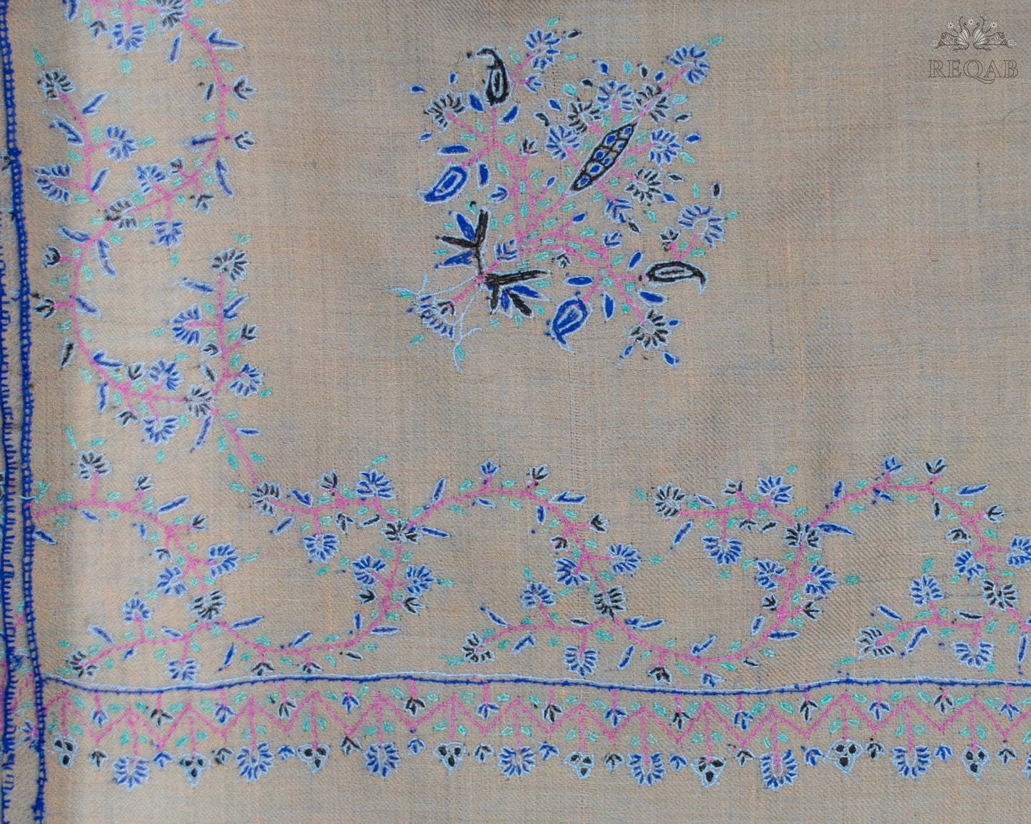 Parchment Modern Design Pashmina Stole