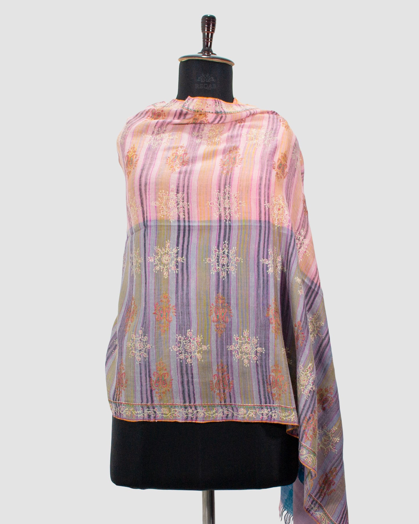 Chatelle & Cherub Ikkat Pashmina Stole
