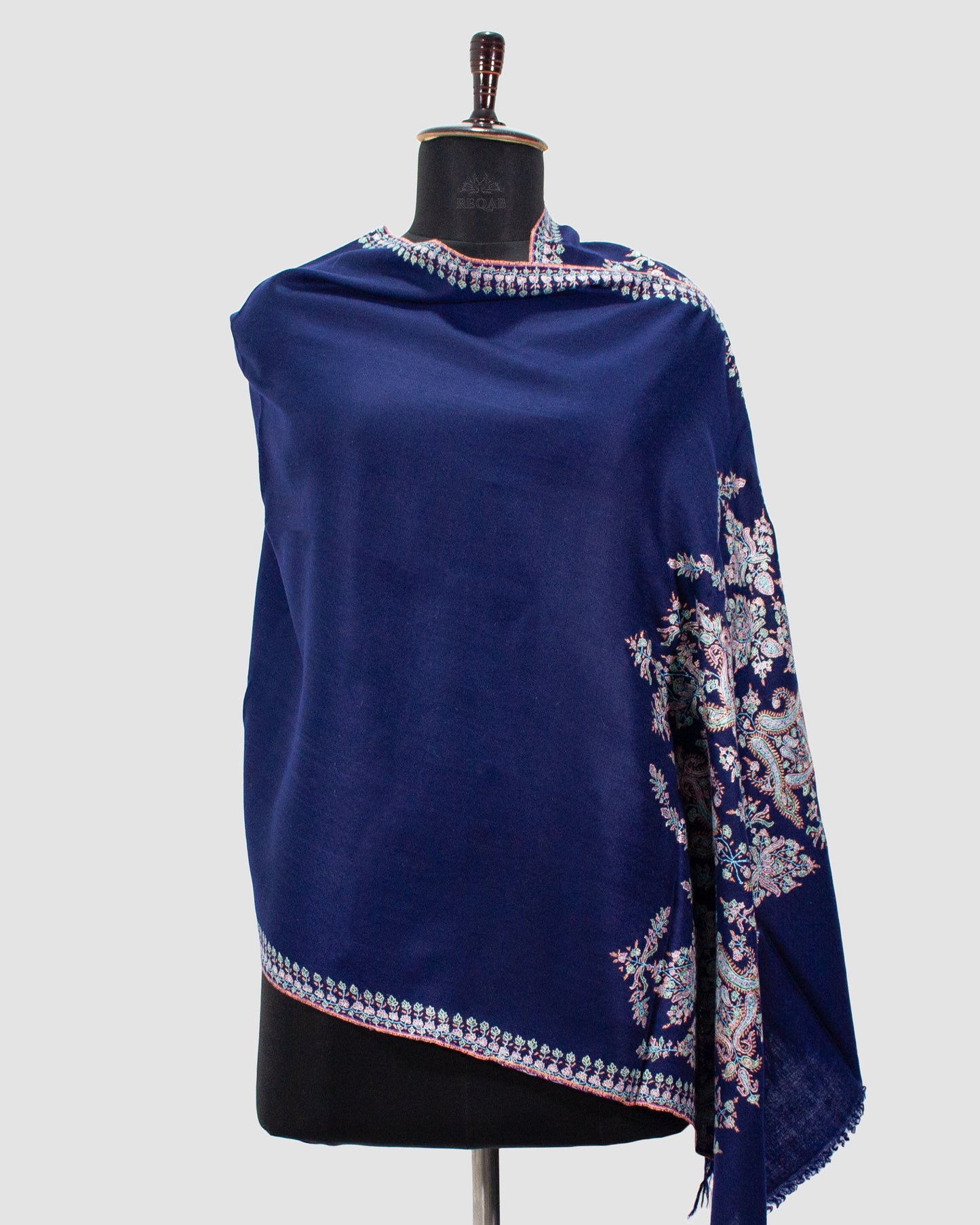 Paris M Blue Pashmina Stole