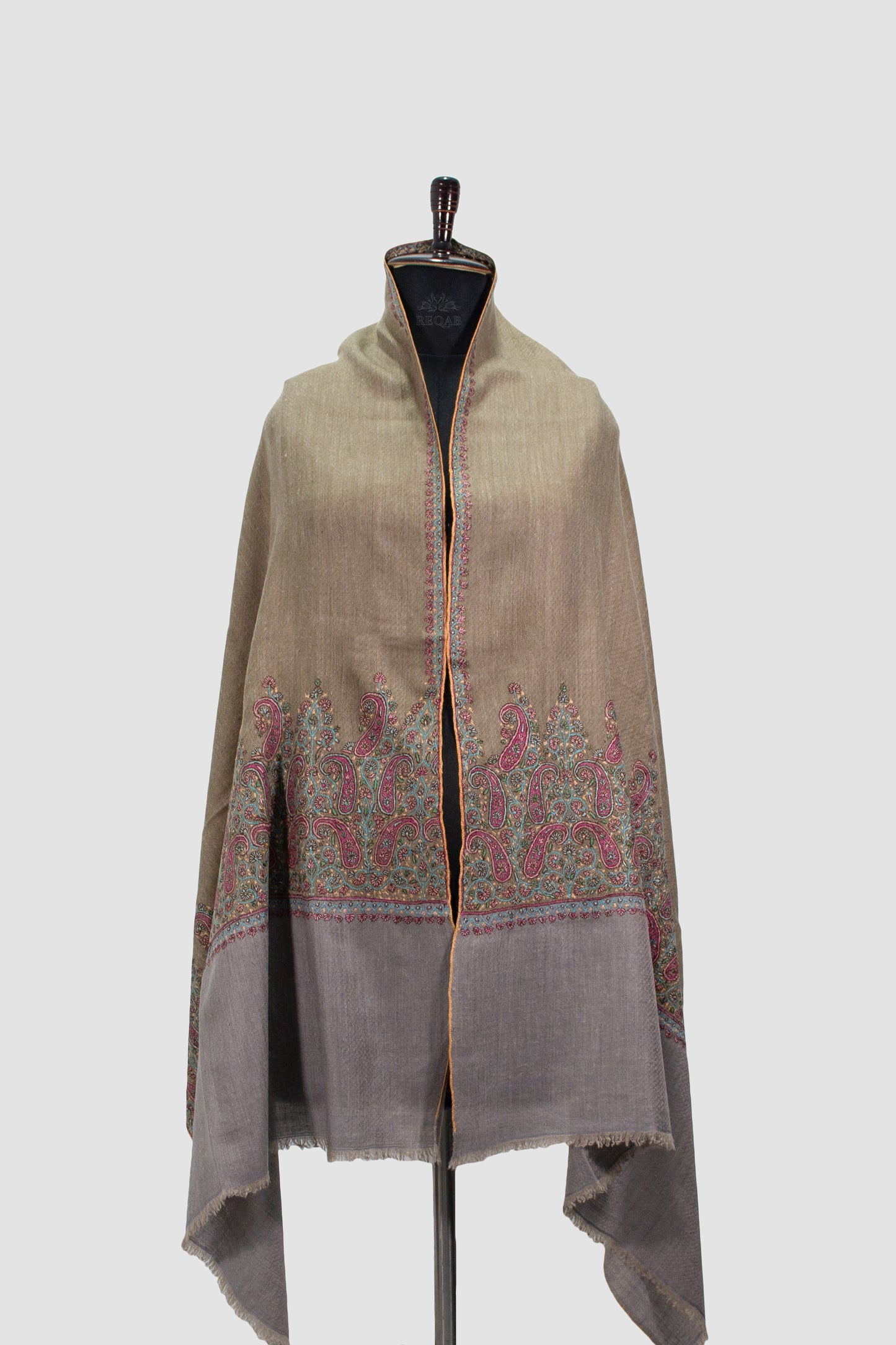 Squirrel Brown Palla Pashmina Stole