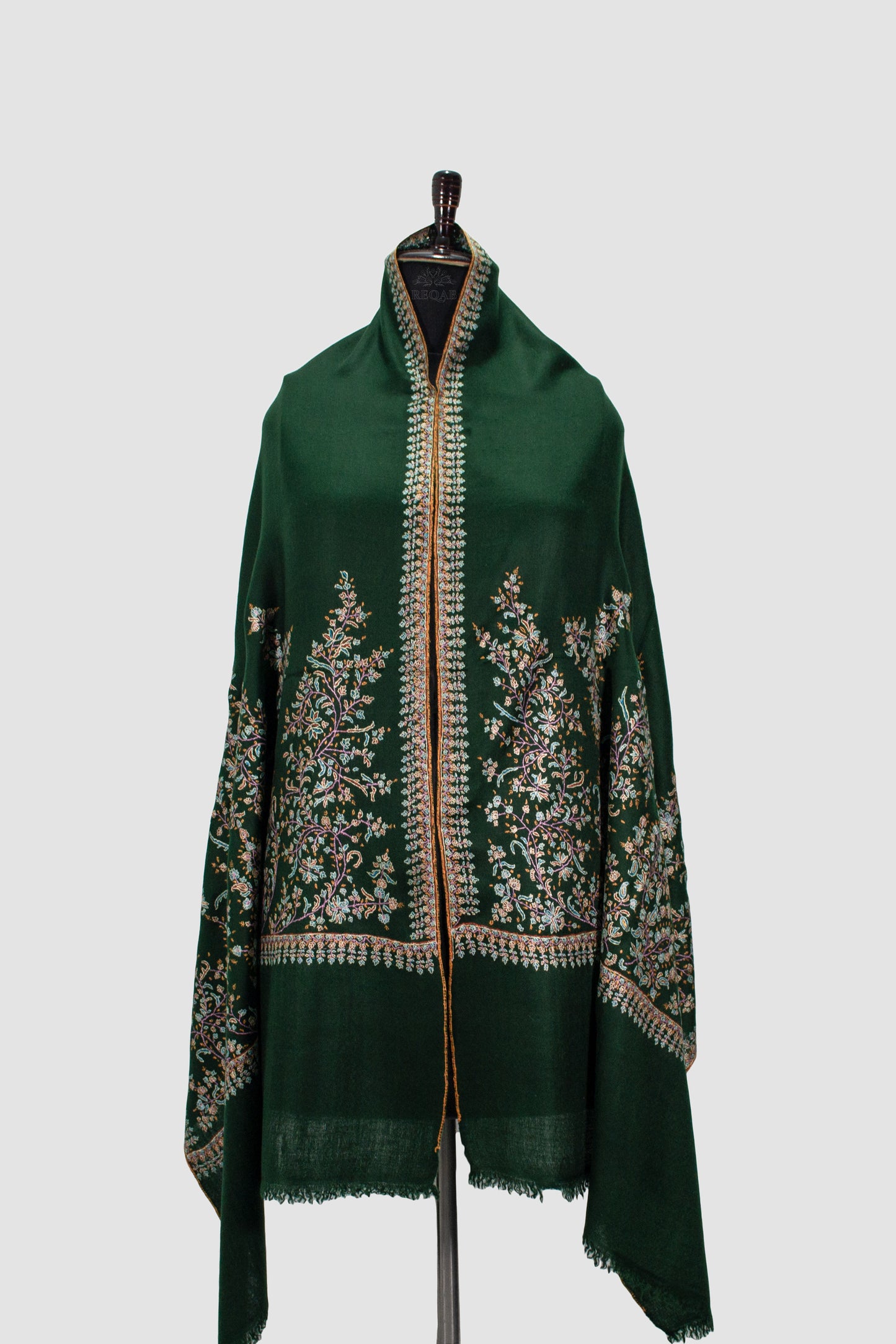Cyprus Green Palla Pashmina Stole