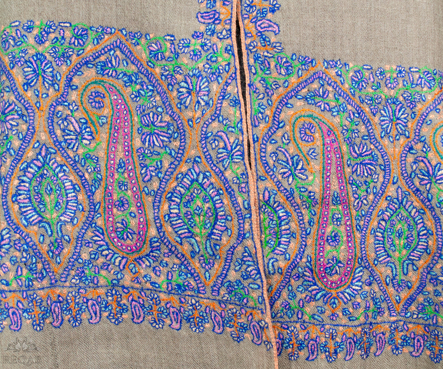 Silk Brown Palla Pashmina Stole
