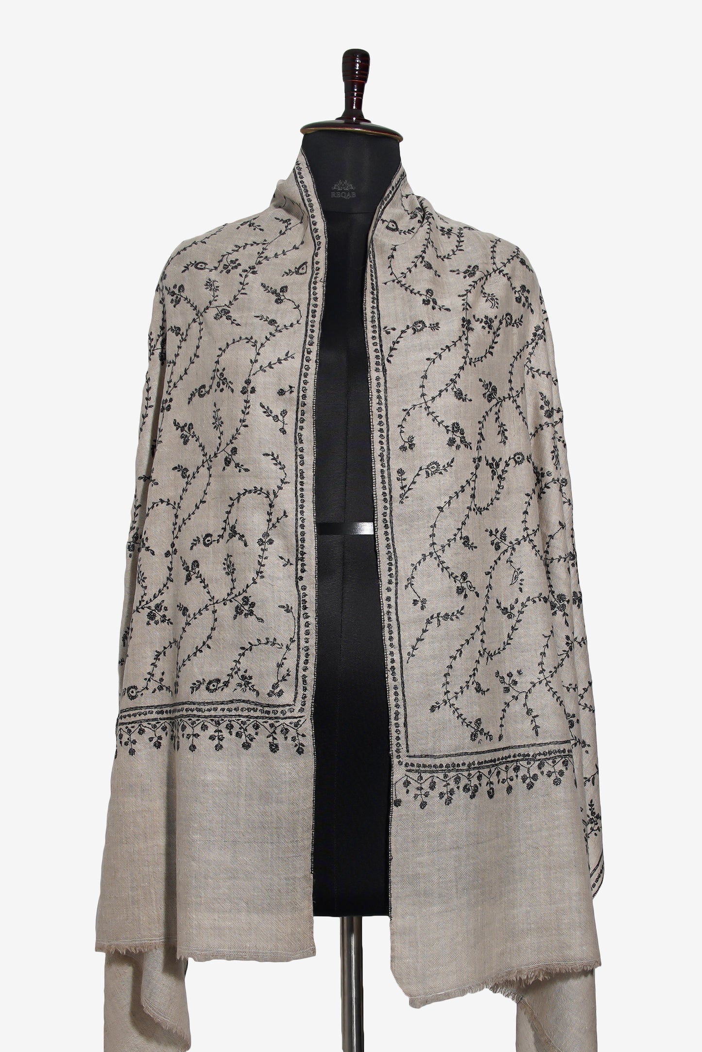Autumn Fog Pashmina Stole