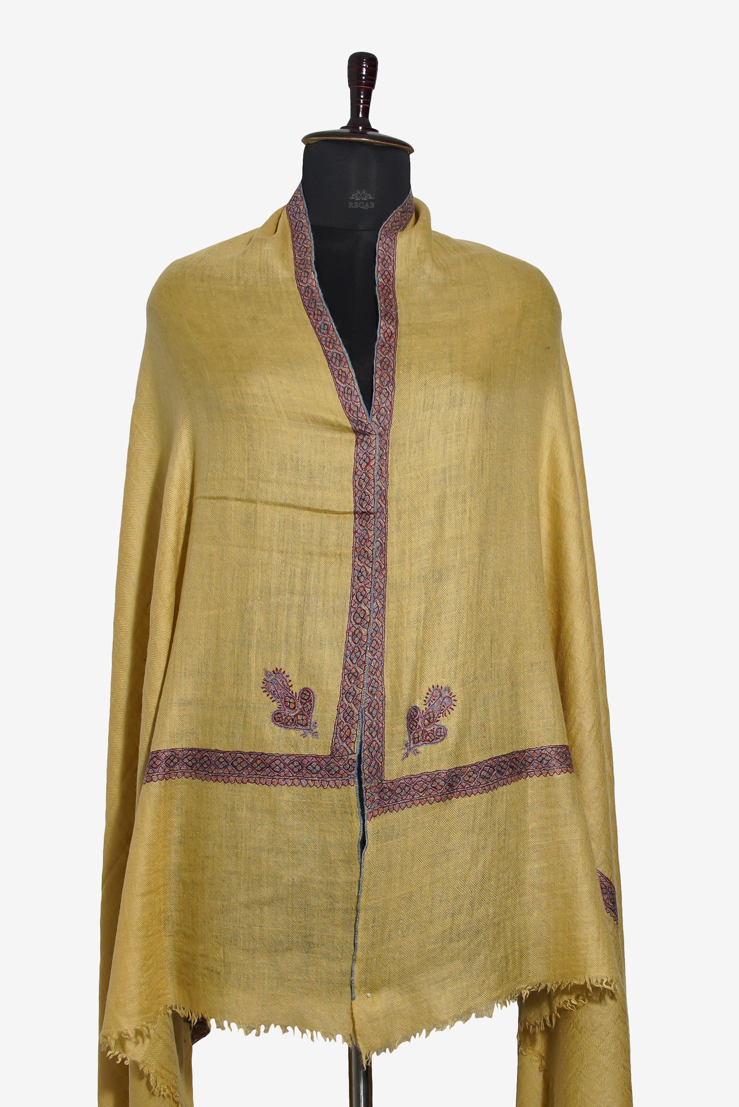 Camel Husk GI Pashmina Shawl