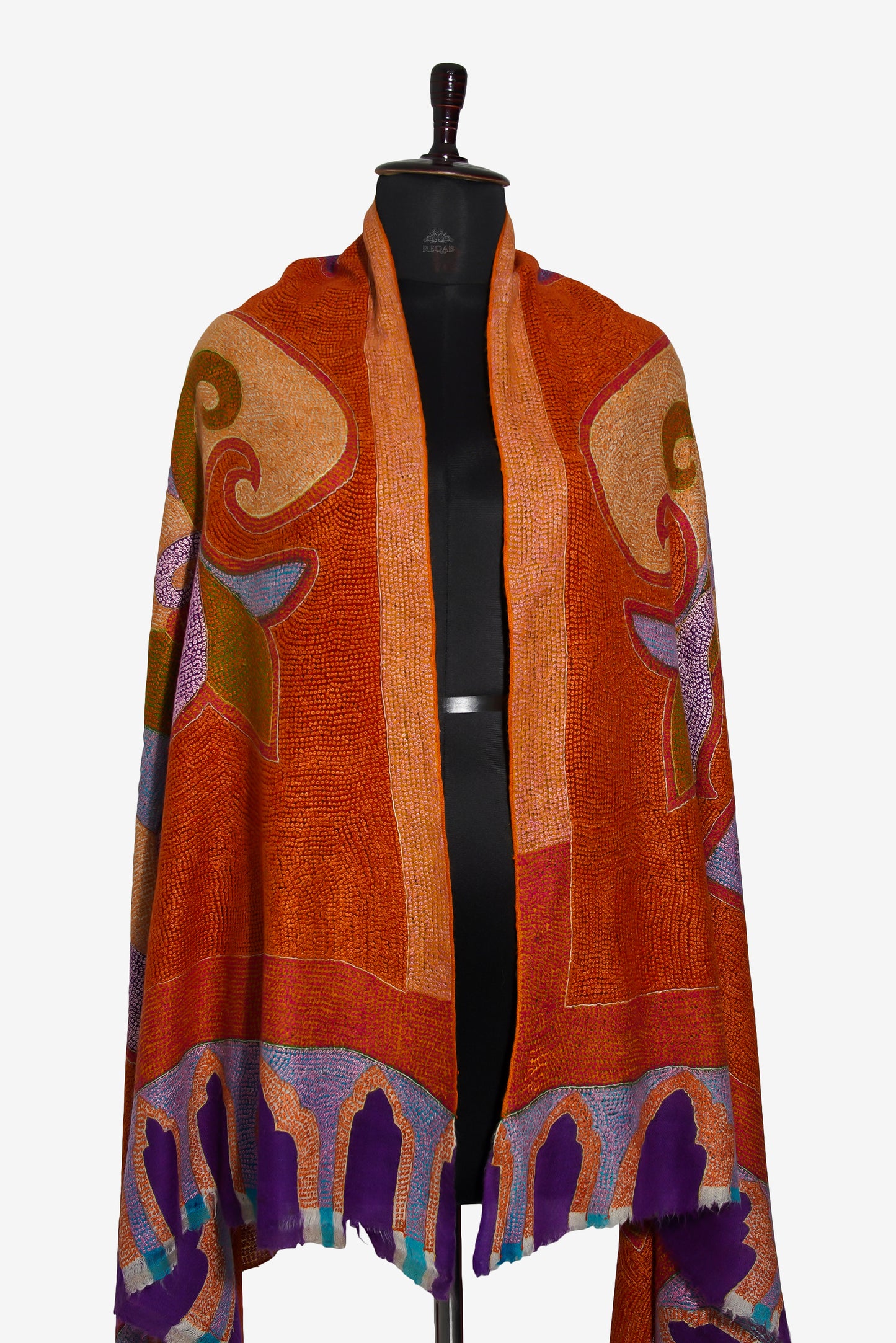 Rusty Fire Towel GI Pashmina Shawl