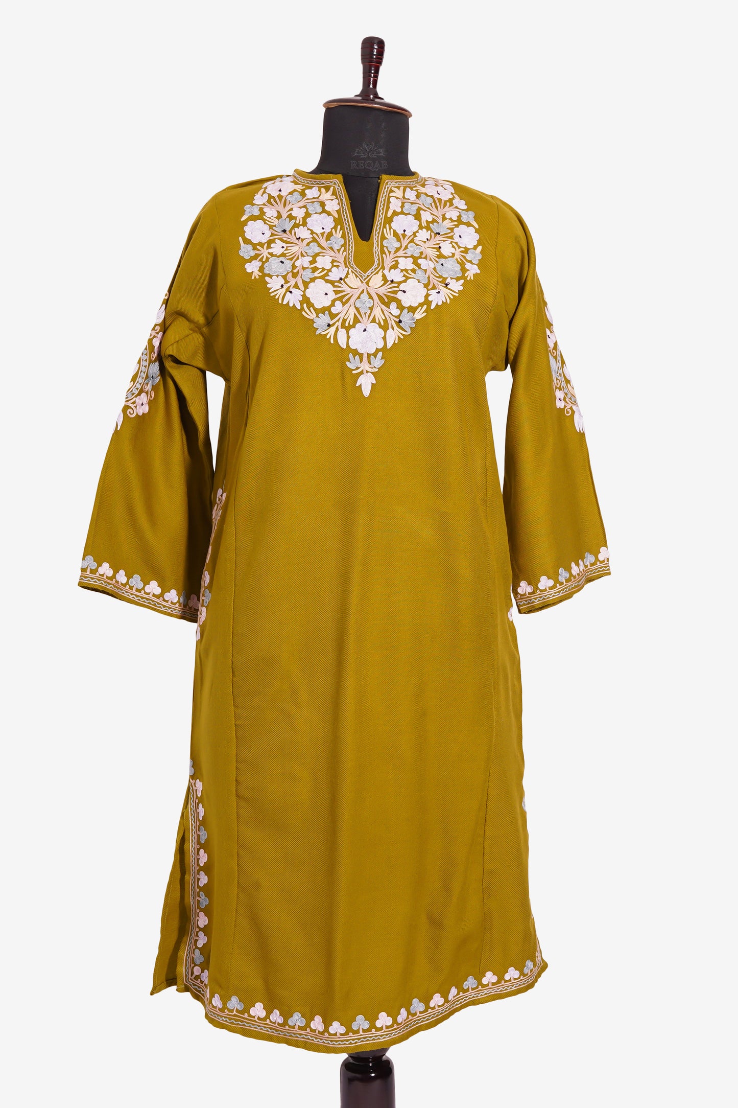Pirate Gold Pheran with Aari Embroidery