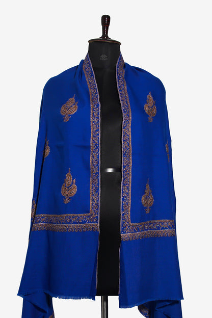 Catalina Blue Pashmina Shawl