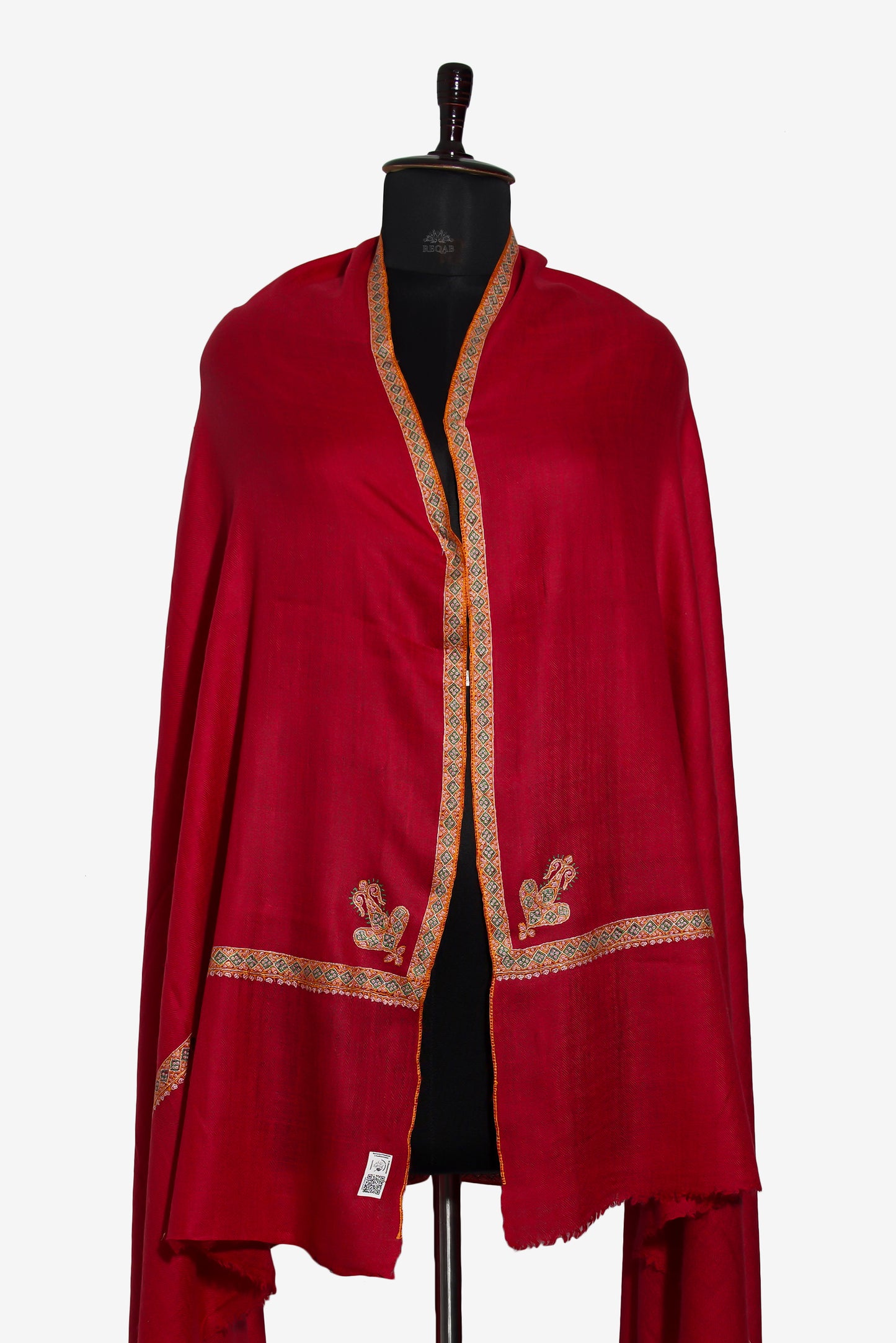 Scarlett Carmine GI Pashmina Shawl