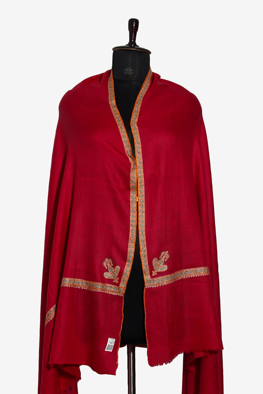 Scarlett Carmine GI Pashmina Shawl