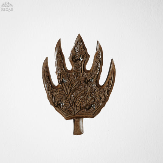 Carved Chinar Key Hanger