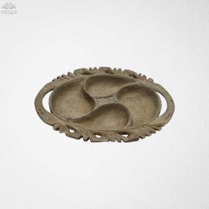 Oval Shaped Bowl (4 Part)