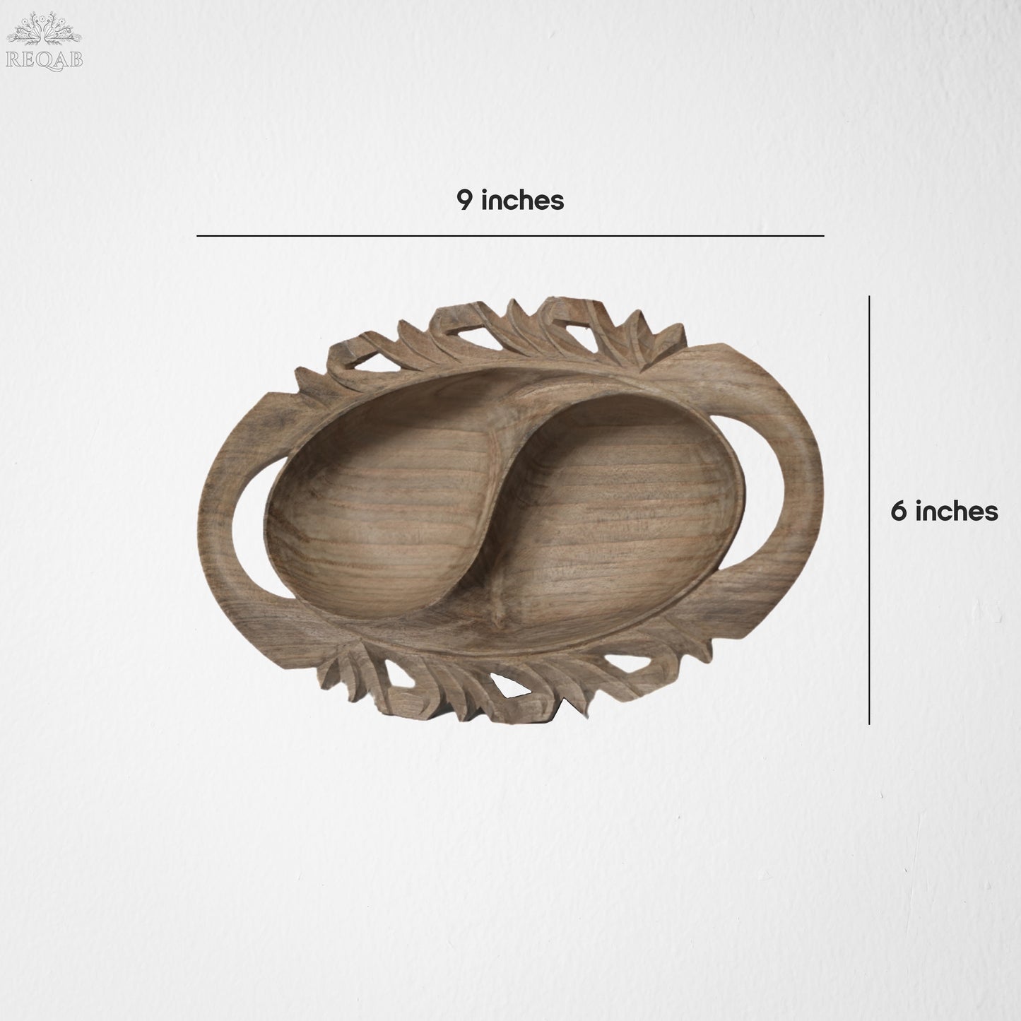 Oval Shaped Bowl 2 Parts