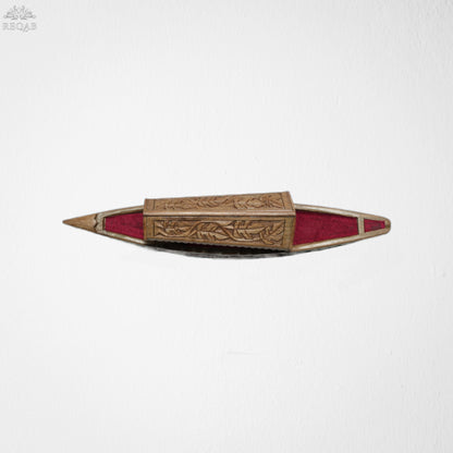 Double Roof Shikara Chinar Carved