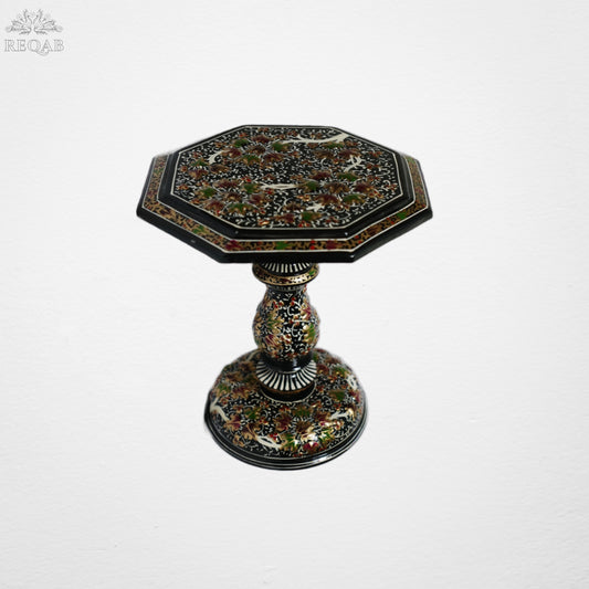 Embossed Table Black