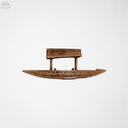 Double Roof Shikara Chinar Carved (Small)