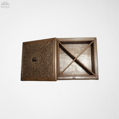 Dry Fruit Box Square (4 Parts)