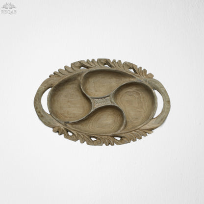 Oval Shaped Bowl (4 Part)