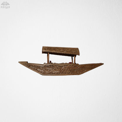 Double Roof Shikara Chinar Carved