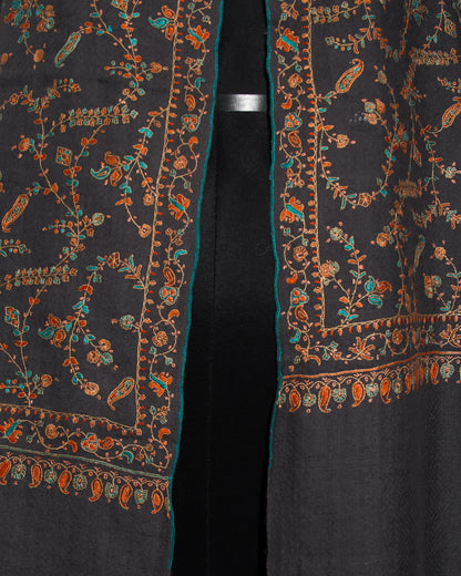 Ship Gray Pashmina Shawl