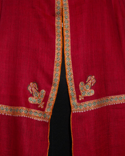 Scarlett Carmine GI Pashmina Shawl