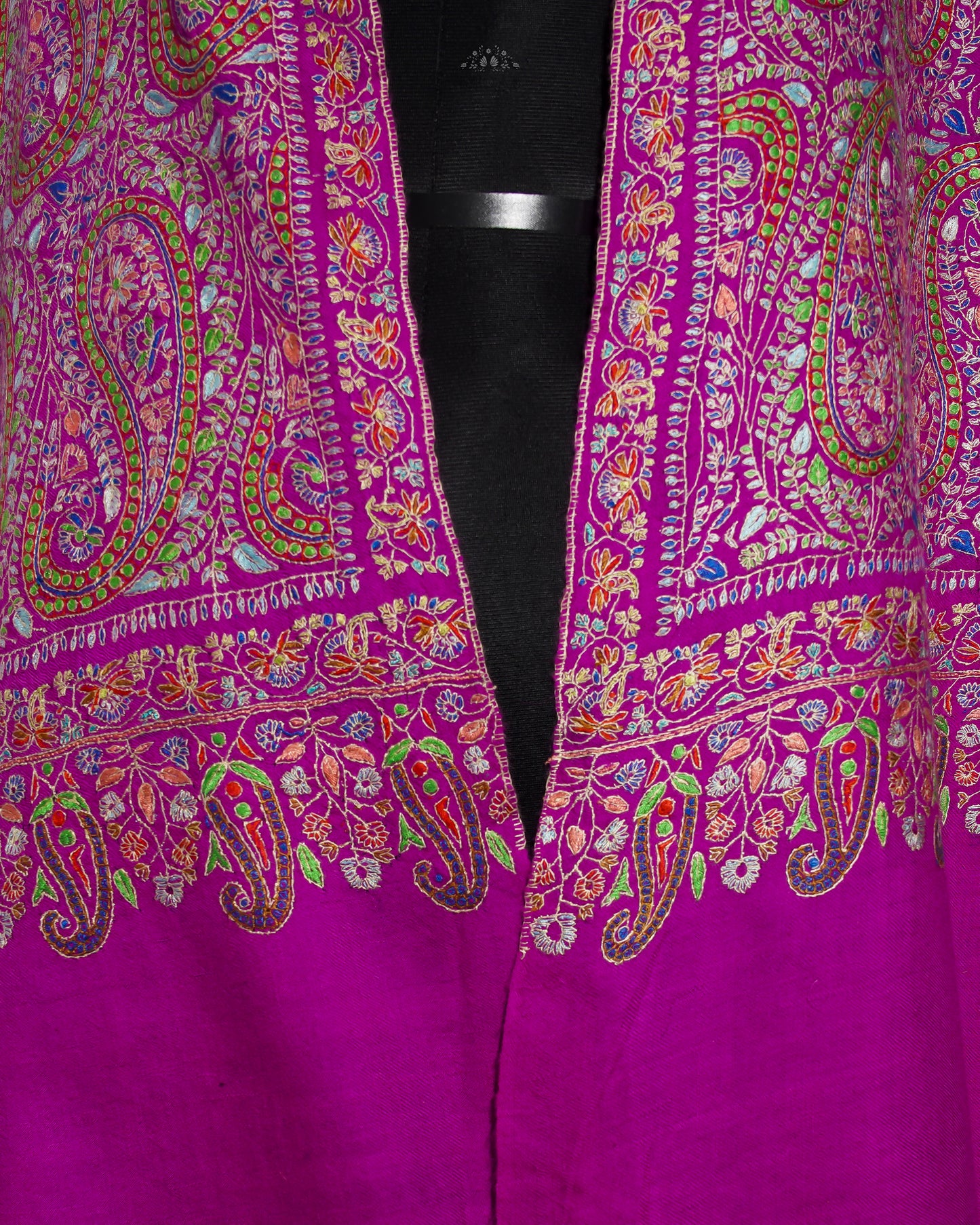 Fresh Eggplant Pashmina Shawl