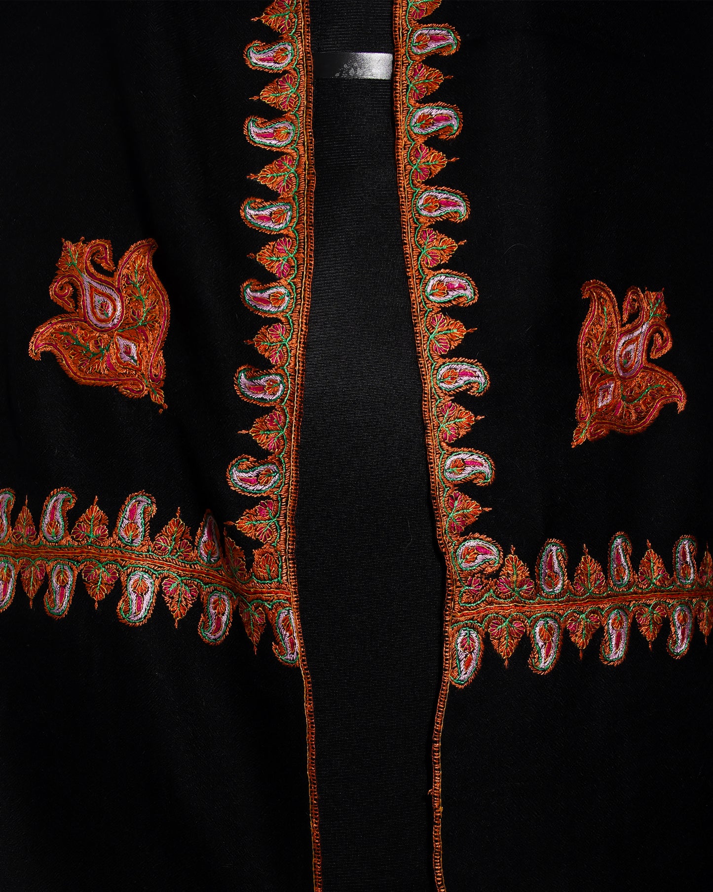 Raisin Black Pashmina Shawl