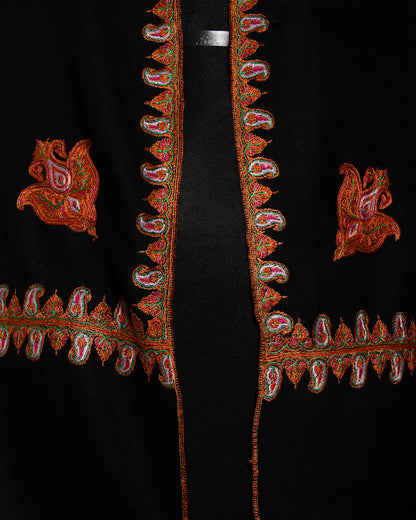 Raisin Black Pashmina Shawl