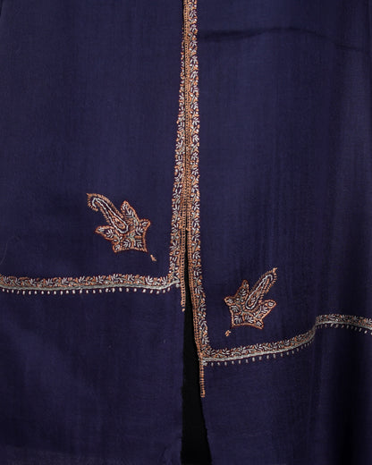 Moonlit Indigo Pashmina Stole