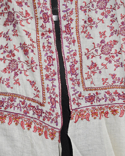 Silver Cloud Pashmina Shawl