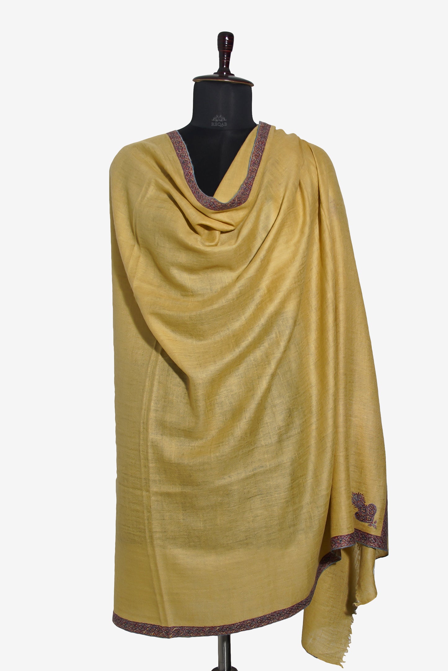 Camel Husk GI Pashmina Shawl