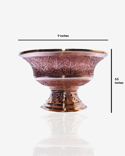 Thalbaan | Dinner Plate with Raised Base