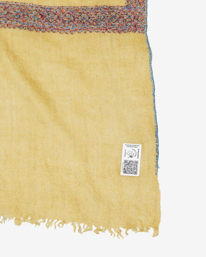 Camel Husk GI Pashmina Shawl
