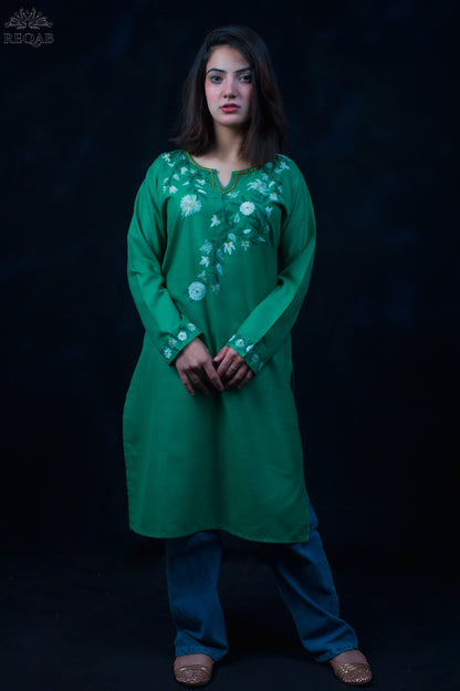 Acapulco Ruby Cotton Kurti