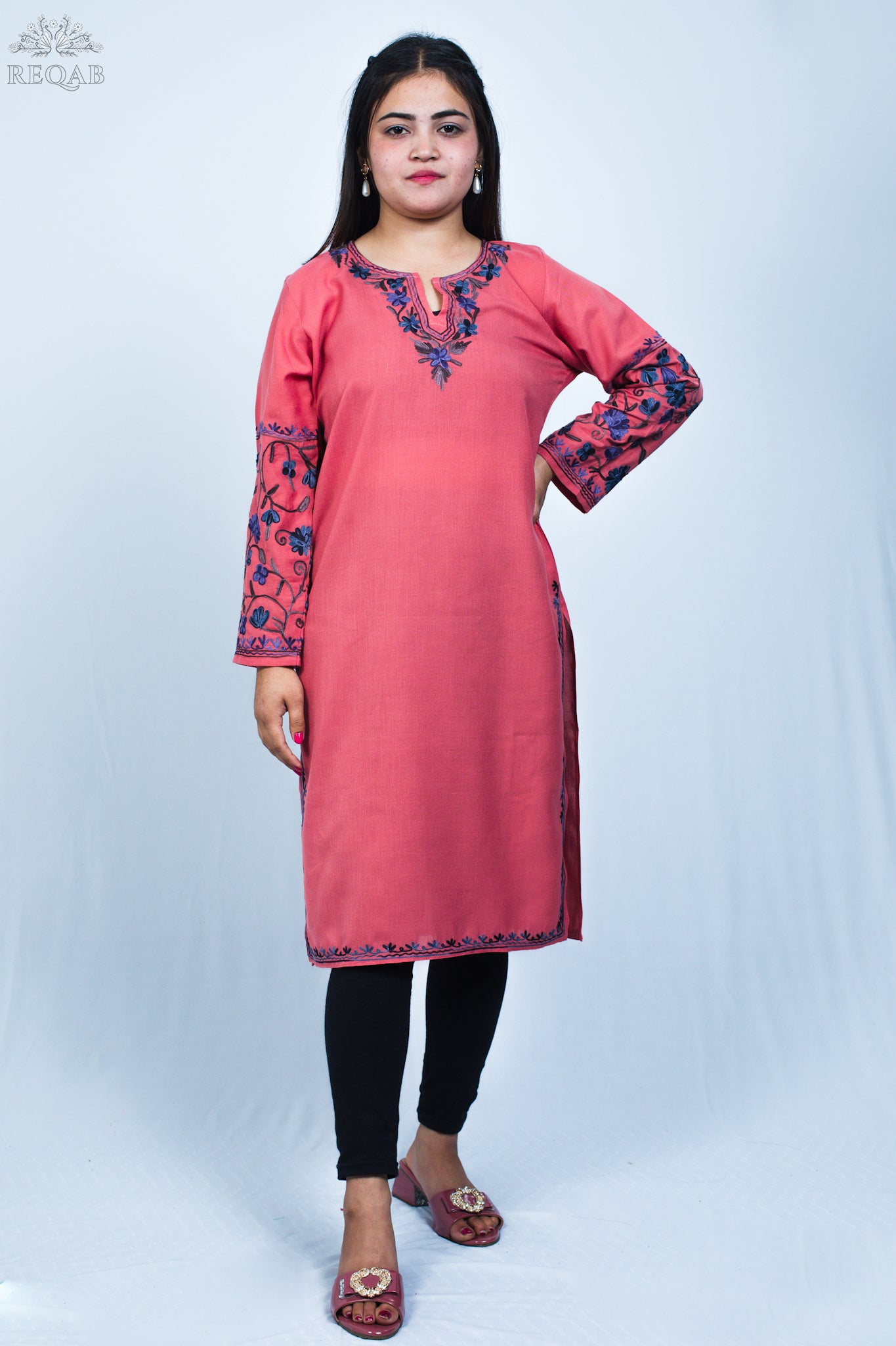 Peach Blossom Summer Cool Kurti