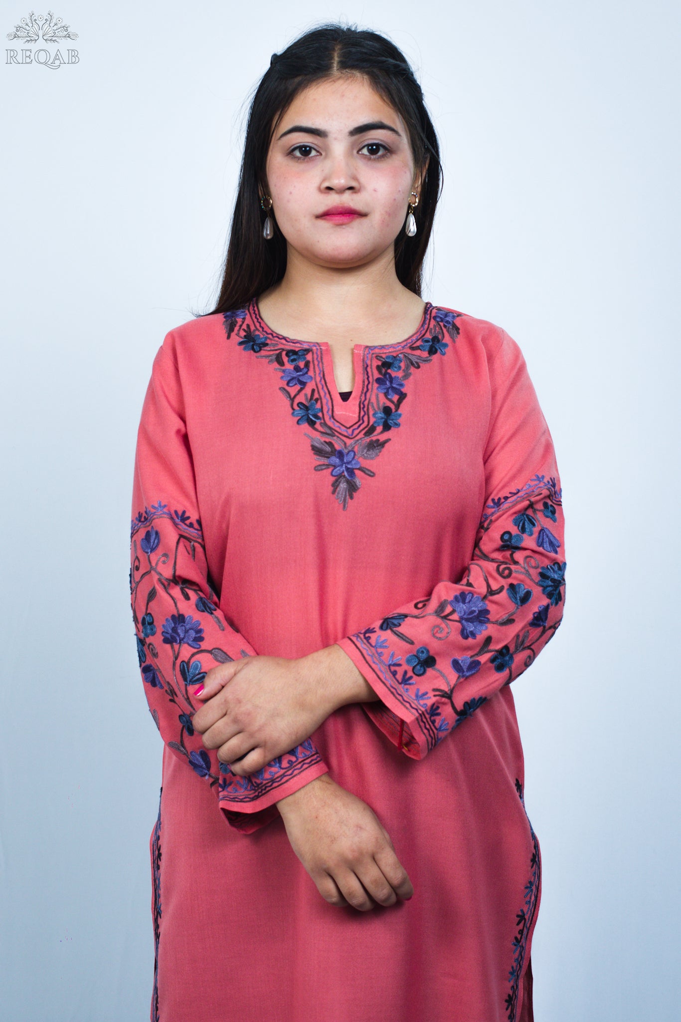 Peach Blossom Summer Cool Kurti